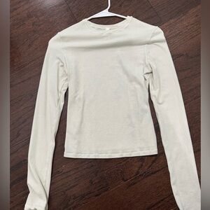 Skims Cotton long sleeve in color bone